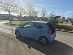 2019 Kia Picanto 1.0 1 Hatchback 5dr Petrol Manual Euro 6 (66 Bhp) in Blue — image 5