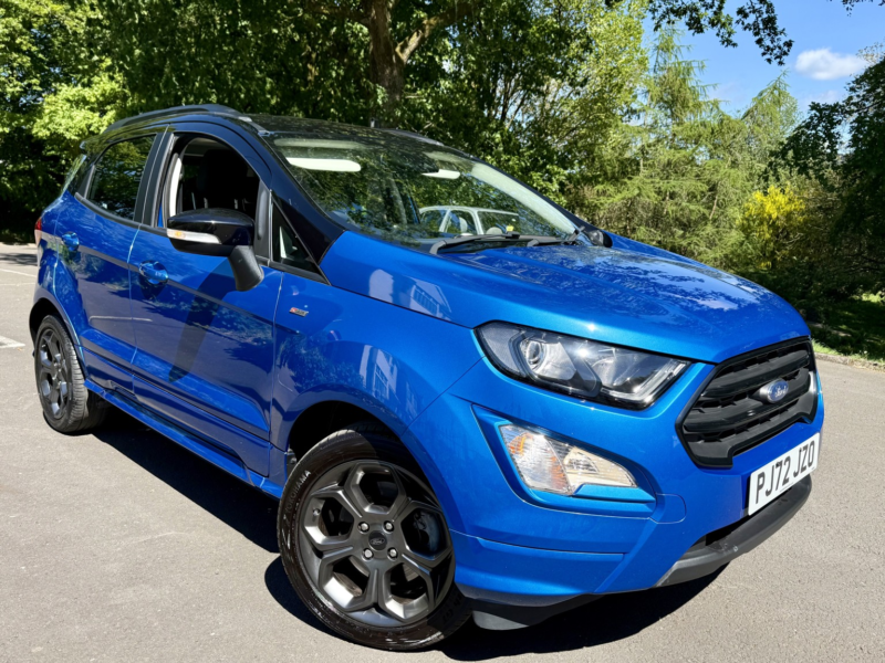 2023 Ford Ecosport Ecosport *st -Line 140*1owner-Fdsh-Cam-Apple-Only14k**superb Example** in Blue — image 1