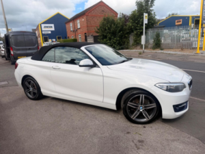2016 BMW 2 Series 2.0 218d Sport Euro 6 (s/s) 2dr in White — image 5