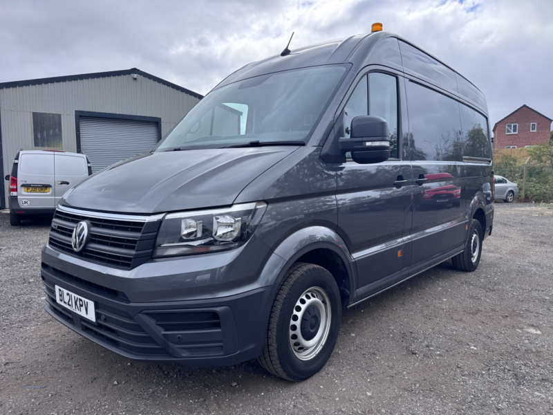 2021 Volkswagen Crafter 2.0 Tdi Cr35 4motion. Trendline Mwb Van. Mobile Workshop. in Grey — image 1