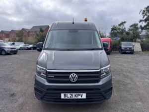 2021 Volkswagen Crafter 2.0 Tdi Cr35 4motion. Trendline Mwb Van. Mobile Workshop. in Grey — image 2