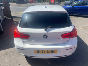 2017 BMW 1 Series 1.5 118i Sport Hatchback 3dr Petrol Manual Euro 6 (s/s) (136 Ps) in White — image 5