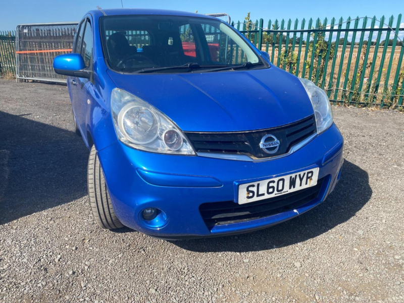 2010 Nissan Note 1.4 16v Acenta Euro 5 5dr in Blue — image 1