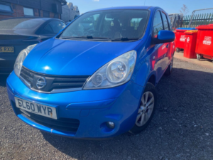 2010 Nissan Note 1.4 16v Acenta Euro 5 5dr in Blue — image 5