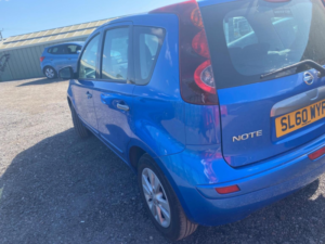 2010 Nissan Note 1.4 16v Acenta Euro 5 5dr in Blue — image 6