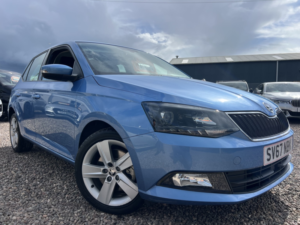 2017 Skoda Fabia 1.0 Tsi Se L in Blue — image 3