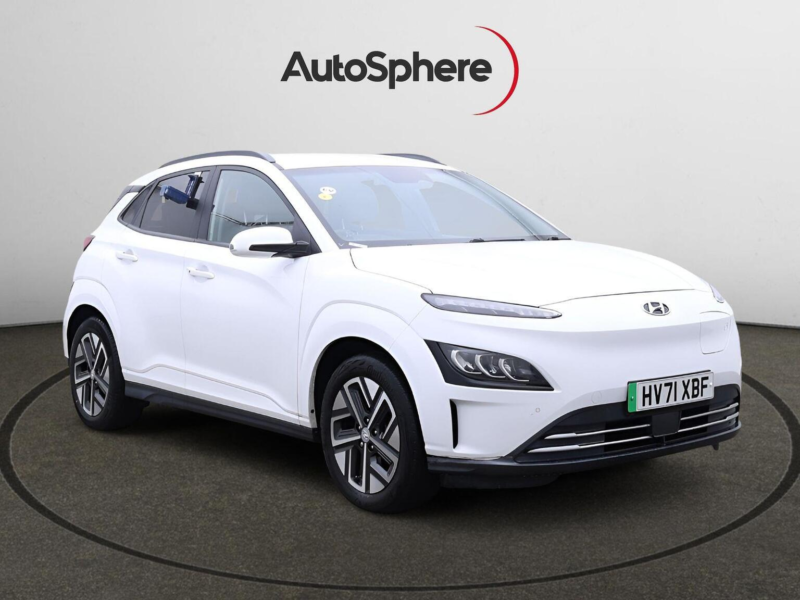 2021 Hyundai Kona 64kwh Premium Auto 5dr (10.5kw Charger) in White — image 1