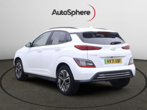 2021 Hyundai Kona 64kwh Premium Auto 5dr (10.5kw Charger) in White — image 3