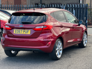 2017 Ford Fiesta 1.0t Ecoboost Titanium Hatchback 5dr Petrol Manual Euro 6 (s/s) (125 Ps) in Red — image 3