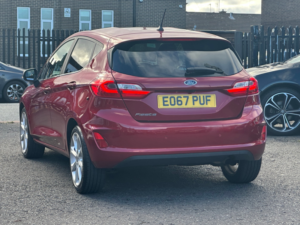 2017 Ford Fiesta 1.0t Ecoboost Titanium Hatchback 5dr Petrol Manual Euro 6 (s/s) (125 Ps) in Red — image 4
