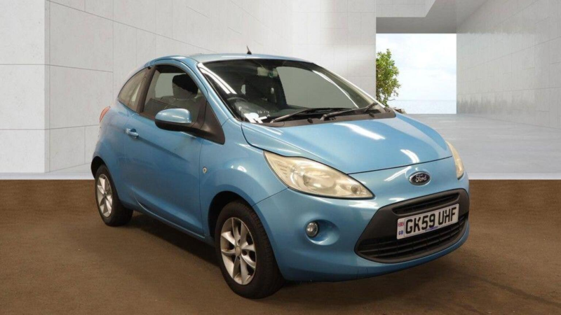 2009 Ford Ka 1.2 Style Euro 4 3dr in Blue — image 1