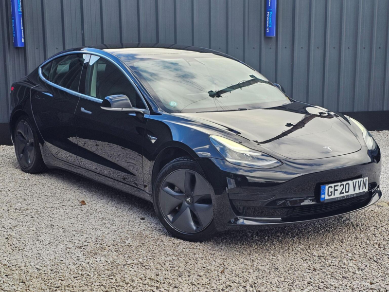 2020 Tesla Model 3 Standard Range Plus Auto Rwd 4dr in Black — image 1