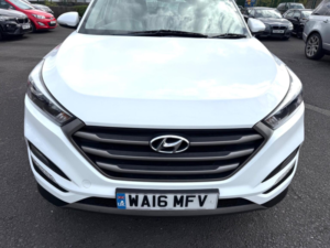 2016 Hyundai Tucson 1.7 Crdi Blue Drive Se Nav Euro 6 (s/s) 5dr in White — image 5