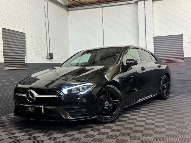 2019 Mercedes-Benz Cla 1.3 Cla180 Amg Line (premium) Coupe 4dr Petrol 7g-Dct Euro 6 (s/s) (136 Ps) in Black — image 1