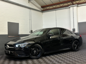 2019 Mercedes-Benz Cla 1.3 Cla180 Amg Line (premium) Coupe 4dr Petrol 7g-Dct Euro 6 (s/s) (136 Ps) in Black — image 2
