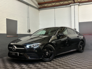 2019 Mercedes-Benz Cla 1.3 Cla180 Amg Line (premium) Coupe 4dr Petrol 7g-Dct Euro 6 (s/s) (136 Ps) in Black — image 3