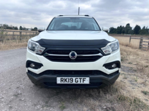 2019 Ssangyong Musso 2.2d Rebel 4WD Euro 6 4dr in White — image 2