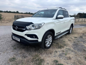 2019 Ssangyong Musso 2.2d Rebel 4WD Euro 6 4dr in White — image 3