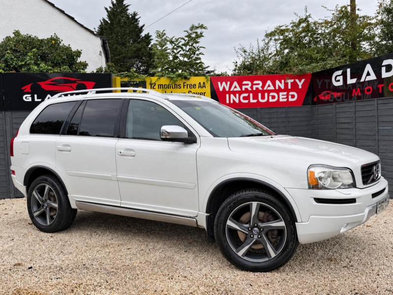 2013 Volvo Xc90 2.4 D5 R-Design Geartronic 4WD Euro 5 5dr in White — image 1