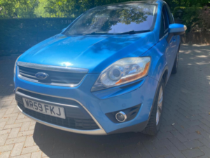 2009 Ford Kuga 2.0 Tdci Titanium AWD Euro 4 5dr in Blue — image 4