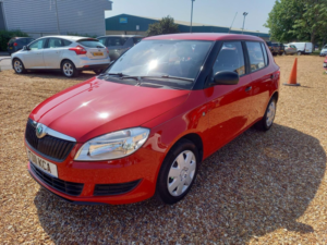 2011 Skoda Fabia 1.2 S Euro 5 5dr in Red — image 3