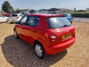 2011 Skoda Fabia 1.2 S Euro 5 5dr in Red — image 5