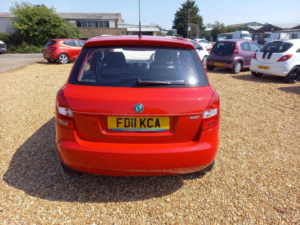 2011 Skoda Fabia 1.2 S Euro 5 5dr in Red — image 6