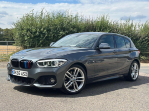 2016 BMW 1 Series 2.0 125i M Sport Auto Euro 6 (s/s) 5dr in Grey — image 3