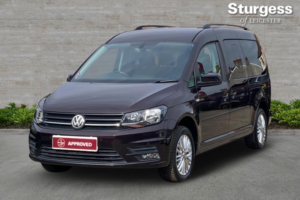 2016 Volkswagen Caddy Maxi Life 2.0 Tdi Bluemotion Tech DSG Euro 6 (s/s) 5dr in Purple — image 3