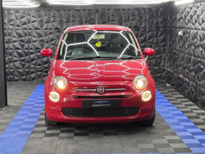 2017 Fiat 500 1.2 Eco Pop Star Euro 6 (s/s) 3dr in Red — image 2