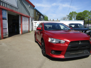 2012 Mitsubishi Lancer 2.0 T Evo X Gsr Fq-360 in Red — image 2