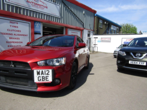 2012 Mitsubishi Lancer 2.0 T Evo X Gsr Fq-360 in Red — image 6