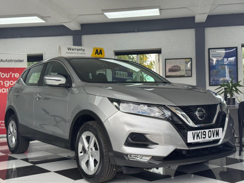 2019 Nissan Qashqai 1.3 Dig-T Acenta Premium Euro 6 (s/s) 5dr in Silver — image 1