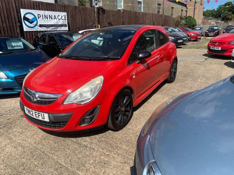 2012 Vauxhall Corsa 1.2 16v Limited Edition Euro 5 3dr in Red — image 1