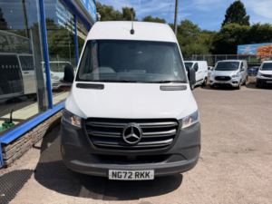 2023 Mercedes-Benz Sprinter 2.0 315 Cdi Progressive Panel Van 5dr Diesel Manual Fwd L2 H2 Euro 6 150 Ps in White — image 3