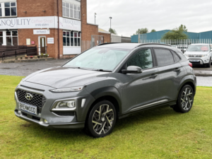 2020 Hyundai Kona 1.6 H-Gdi Premium Se SUV 5dr Petrol Hybrid Dct Euro 6 (s/s) (141 Ps) in Grey — image 4