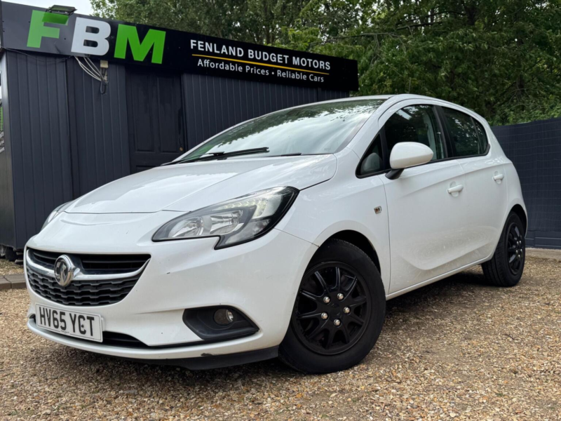 2015 Vauxhall Corsa 1.4i Ecoflex Excite Euro 6 5dr (a/c) in White — image 1