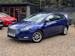2016 Ford Focus 1.5 Tdci Zetec Euro 6 (s/s) 5dr in Blue — image 3