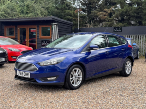 2016 Ford Focus 1.5 Tdci Zetec Euro 6 (s/s) 5dr in Blue — image 4