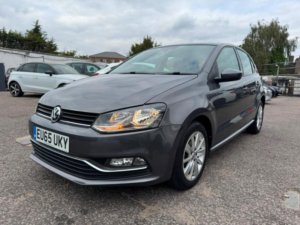 2015 Volkswagen Polo 1.2 Tsi Bluemotion Tech Se DSG Euro 6 (s/s) 5dr in Grey — image 2