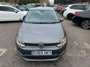2015 Volkswagen Polo 1.2 Tsi Bluemotion Tech Se DSG Euro 6 (s/s) 5dr in Grey — image 3