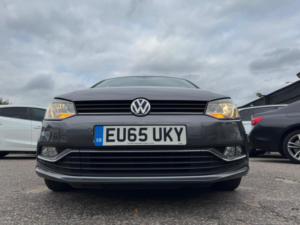 2015 Volkswagen Polo 1.2 Tsi Bluemotion Tech Se DSG Euro 6 (s/s) 5dr in Grey — image 4