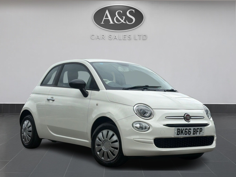 2016 Fiat 500 1.2 500 My17 1.2 69hp Pop in White — image 1