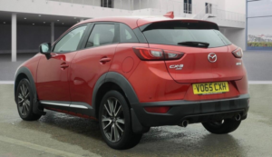 2015 Mazda Cx-3 1.5 Skyactiv-D Sport Nav 4WD Euro 6 (s/s) 5dr in Red — image 3