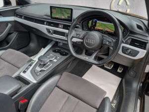 2020 Audi A5 Cabriolet 2.0 Tdi 40 S Line S Tronic Euro 6 (s/s) 2dr in Black — image 3