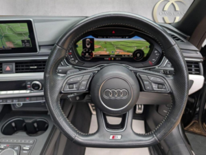 2020 Audi A5 Cabriolet 2.0 Tdi 40 S Line S Tronic Euro 6 (s/s) 2dr in Black — image 4