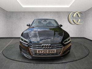 2020 Audi A5 Cabriolet 2.0 Tdi 40 S Line S Tronic Euro 6 (s/s) 2dr in Black — image 5