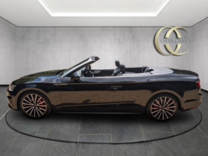 2020 Audi A5 Cabriolet 2.0 Tdi 40 S Line S Tronic Euro 6 (s/s) 2dr in Black — image 6