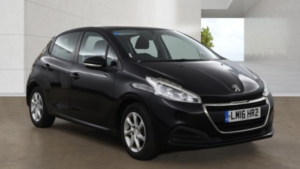 2016 Peugeot 208 1.2 Puretech Active Black 5dr Low Tax+8 Stamps+1 Keeper in Black — image 3