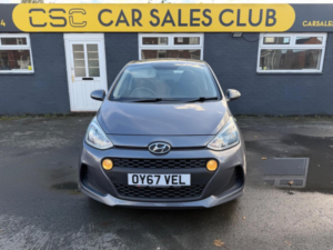 2017 Hyundai I10 1.0 Se Euro 6 5dr in Grey — image 2